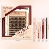 Pestañas Extensions Kit 144pcs Hd01 Curvation D 8-18 Mm