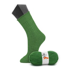 ElbSox Pier 4-4-ply sock wool - 100 g wool as a ball with a running length of approx. 420 m - enough for a pair of socks up to size 46 - colour 004 - sea green