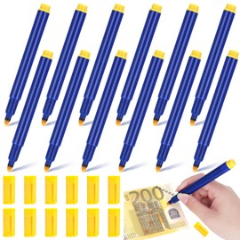 Pack of 12 Banknote Checker Pen, Counterfeit Pen, Banknote Checker, Fake Pen Money, Pen Checker