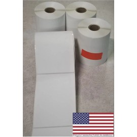 BLVD 4 Rolls 4x6 Direct Thermal Shipping Labels - 250 per roll - 1000 labels