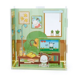 Sanrio 868884 Pochacco Acrylic Stand Room, My Room (Enjoy Idol)
