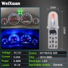 WeiXuan 10pcs DC 12V T5 LED Car Bulbs with Twist