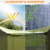 AYAMAYA Camping Tarp with Mosquito Net, Large Size 18 x