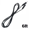 ABLEGRID 6ft 3.5mm Audio AUX Cable Cord For Creative Zen