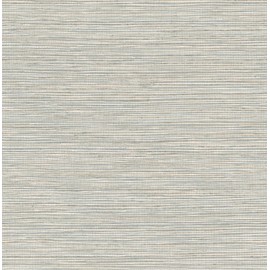 RoomMates Neutral Jade Dimensional Grasscloth Peel and Stick Wallpaper, RMK12683PLW
