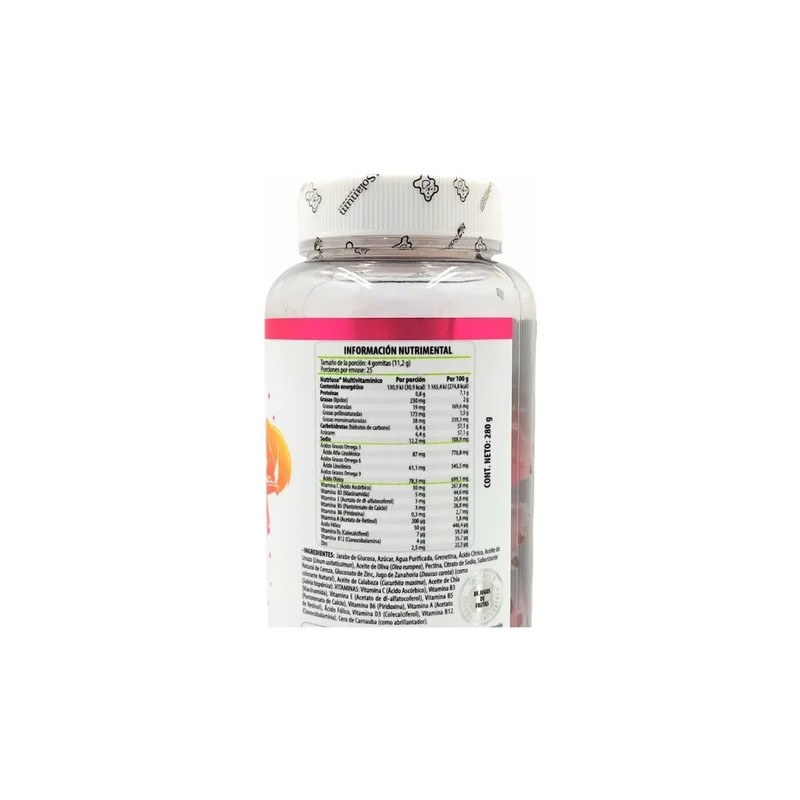 Vitaminas Para Niños + Omega 3 6 Y 9 Gomitas
