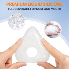 1 Pack Replacement Cushion Compatible with ResMed Airfit F20 Large - Full Face F20 Mask Large - Secure Seal & Optimized Comfort CPAP Supplies (1)