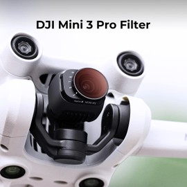 K&F Concept Mini 3 Pro Variable ND32-512 (5-9 Stop) ND Filter Compatible with DJI Mini 3 Pro, 28 Multi-Coated Mini 3 Pro Accessories