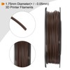 QUARKZMAN 1.75mm Filaments TPU Light Brown 0.25kg Dimensional Accuracy +/-