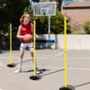TNZMART Training Agility Poles Set Adjustable Soccer Training Poles Detachable