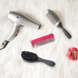 Hxyrxib Wave Brush Curved Wave Brush Soft and Wild Boar