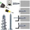 Pack of 50 Plasterboard Dowels, Self-Drilling Plasterboard Dowels, Cavity Dowels