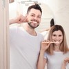 Vesici 200 Pieces Bamboo Toothbrushes Bulk Soft Bristles Toothbrushes with