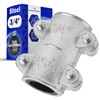 Sealing clamp made of steel, 3/4 inch for repairing steel