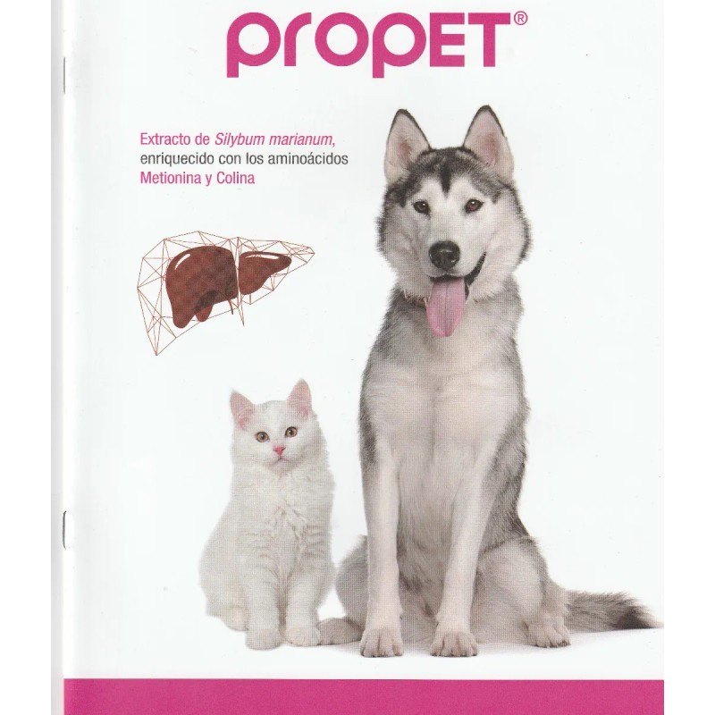 Propet Suplementos Perros Gatos Hepatoprotector 90 Capsulas