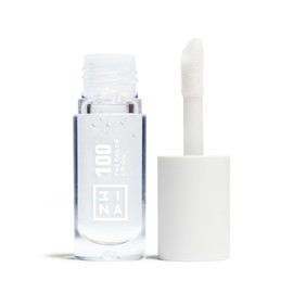 3INA MAKEUP - The Color Lip Oil 100 - Crystal clear Lip Gloss with 24h Hydration & Hyaluronic Acid - Lipstick & Lip Balm