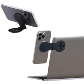 Letaya Smartphone Stand, Smartphone Holder, Magnet, PC, Cell Phone Stand, Study, Laptop, Tablet, Arm, Magnet, Tripod (Black)