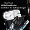 Fofvccv for AirPods 4 Case Cover with Lock & Keychain