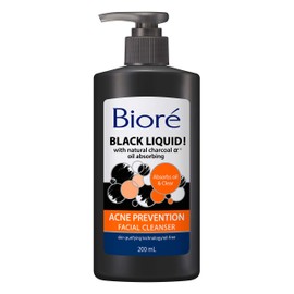 Biore Black Liquid Facial Cleanser 6.8 fl oz (200 ml) USABiore Face Wash
