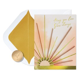 Papyrus Wedding Card (Make Your Lives Brighter)