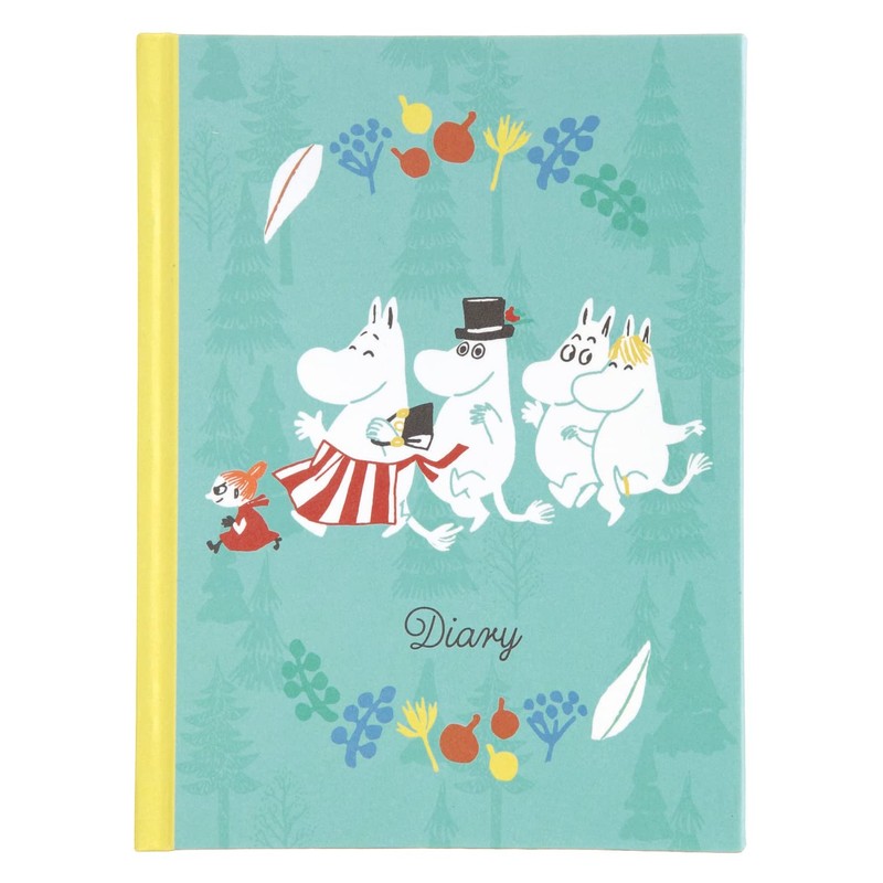 Gakken Staful Moomin BD12019 Diary, Green