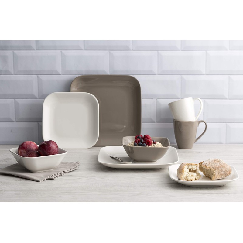 Mason Cash Piazza 21cm Side Plate Grey