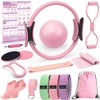 LarFaFa Pilates Kit, Pilates Equipment Ring and Ball Set, Home
