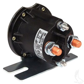 RHOX Club Car G22 & G29 Drive Golf Cart 12 Volt Gas Solenoid - Electric DS Precedent Replacement with 4 Terminals