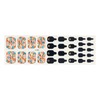 ZINIPIN FA00114 Foot Nail Sticker, Rainbow, Stained Glass