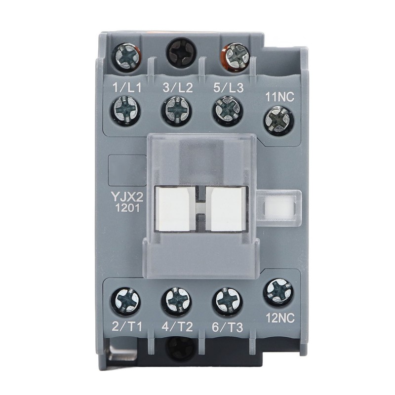 AC Contactor NC 12A Universal Rail Mount Silver Contact Low