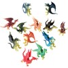 U.S. Toy Assorted Color and Design Mini Dragon Action Figures