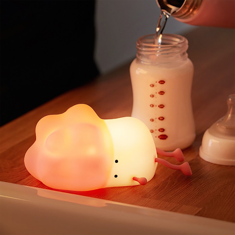 Cabbage Night Light Three Levels Light Adjustment Silicone Lamp Bedroom
