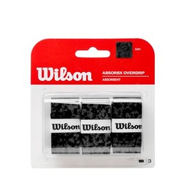 Wilson AbsorbX Overgrip Tennis 3 Pack, Ultra-Absorbent, Exceptional Grip, Durable, Lightweight, Effortless to Handle