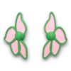 Unbranded Floral Two Tone Pierced Earrings - 3D Printed -