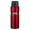 Thermos Stainless King Vacuum Insulated Bottle, 710ml, Red, SK4000RAUS