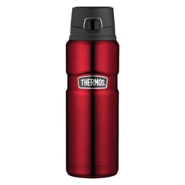 Thermos Stainless King Vacuum Insulated Bottle, 710ml, Red, SK4000RAUS