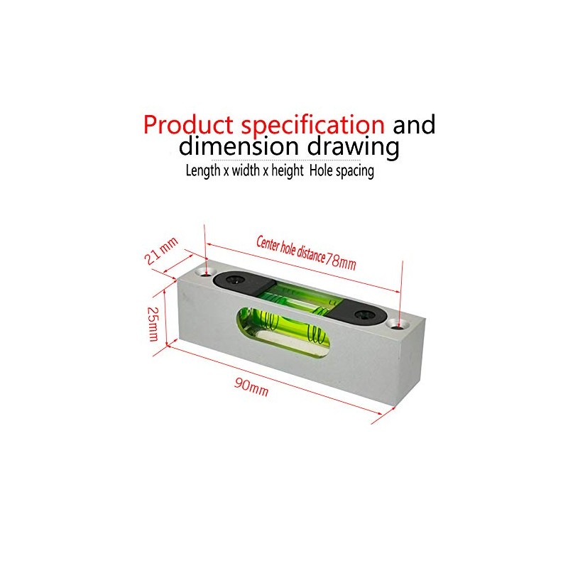 Metal high Precision Adjustable Level Small Level bar Level Square