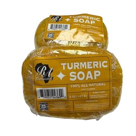 Turmeric Kojic Face and Body Soap - All Natural 100 % Skincare for Daily Use Gentle Comfort