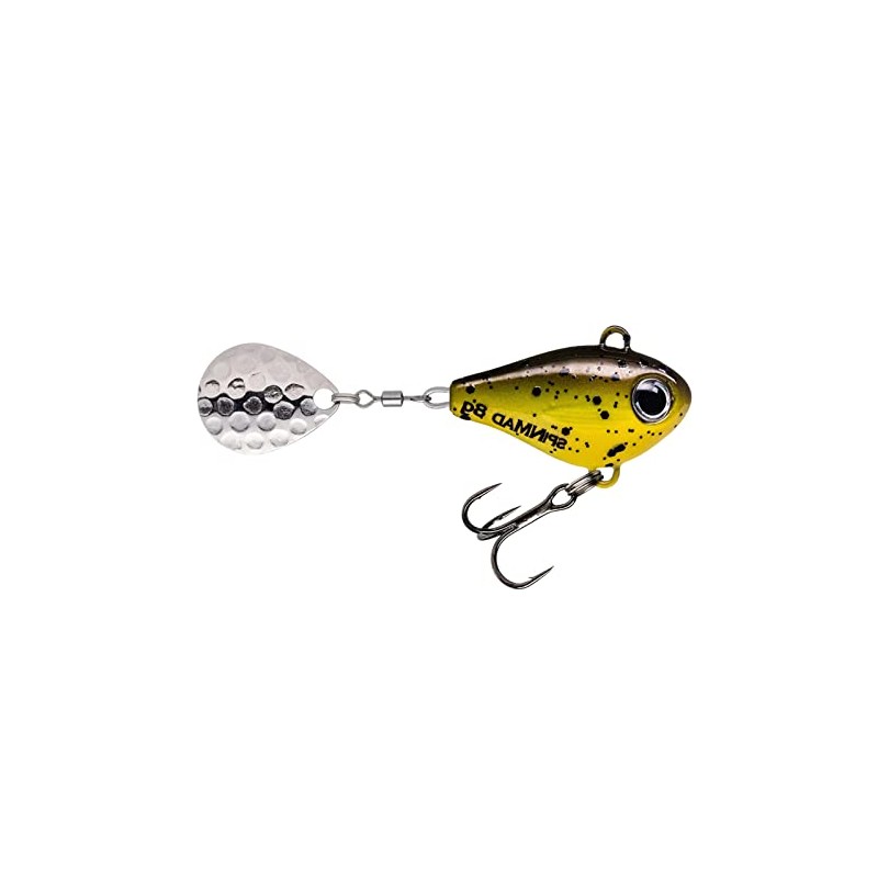 SpinMad Jigmaster Lead Head Spinner 8 g – Jig Spinner,