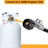 Onlyflame 12 Feet Universal QCC1 Low Pressure Propane Regulator Grill