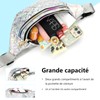 Bum Bag Fashion Waterproof, 1 silver, Fashions