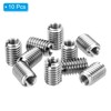 PATIKIL Thread Adapters Sleeve Reducing Nut, 10 Pcs M8*1.25 Male