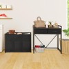 Rolling Laundry Sorter with wheels, Laundry Hamper 3 Section with