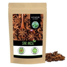 Star anise whole (125g, 4.4oz), Star anise pods, star anise whole capsules, 100% natural, star anise tea without additives