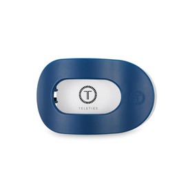 TELETIES - Large Flat Round Hair Clip - Fall Collection - Hair Claw Clips for Women - Strong Grip, Bendable Teeth, Curved Design - For All Hair Types and Textures - Midnight Rain