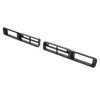 HECASA Fog Light Covers Compatible with 1993-1995 Nissan D21 Pickup/Pathfinder