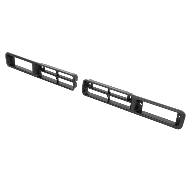 HECASA Fog Light Covers Compatible with 1993-1995 Nissan D21 Pickup/Pathfinder