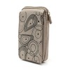 DFV mobile - Multi-Functional Vertical Stripes Pouch Bag Case Zipper