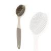 Dish Scrubber, Silicone Soft Bristles Scrub Brush with Scraper Tip,