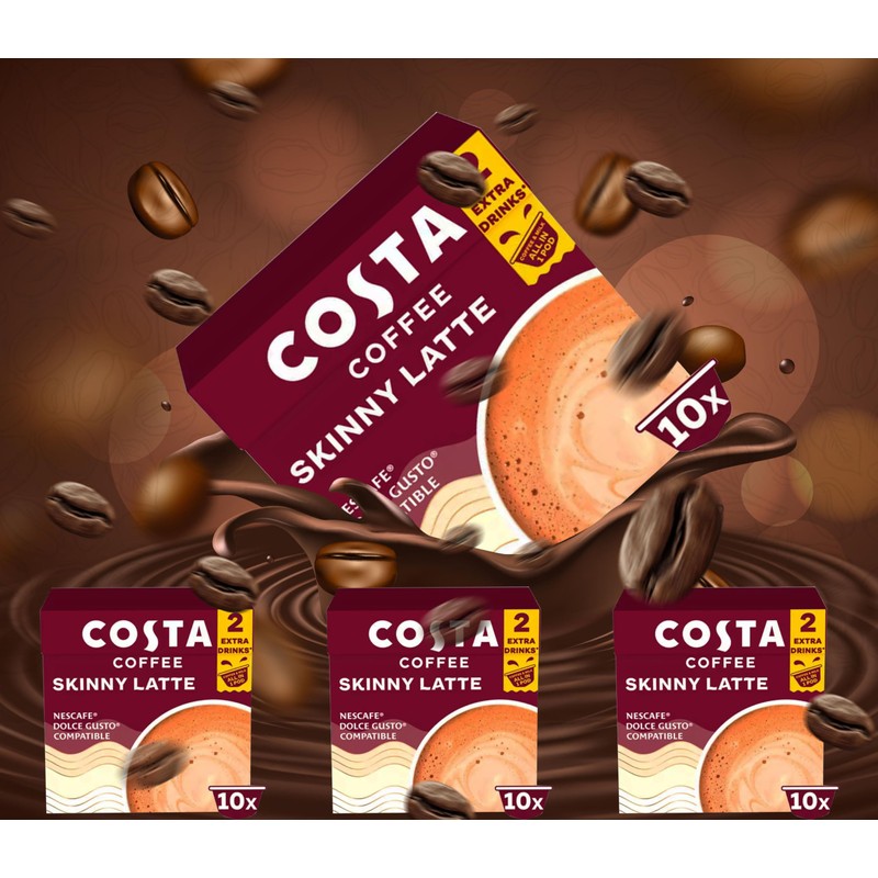 Costa Coffee Pods - Pick Any 3 Pack From 6